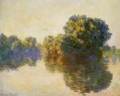 克劳德莫奈 - The Seine near Giverny